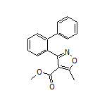 Methyl 3-(2-Biphenylyl)-5-methylisoxazole-4-carboxylate