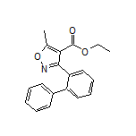 Ethyl 3-(2-Biphenylyl)-5-methylisoxazole-4-carboxylate