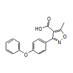 5-Methyl-3-(4-phenoxyphenyl)isoxazole-4-carboxylic Acid