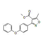 Methyl 5-Methyl-3-(4-phenoxyphenyl)isoxazole-4-carboxylate