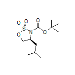 (S)-3-Boc-4-isobutyl-1,2,3-oxathiazolidine 2,2-Dioxide