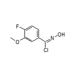 4-Fluoro-N-hydroxy-3-methoxybenzimidoyl Chloride