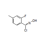 2-Fluoro-N-hydroxy-4-methylbenzimidoyl Chloride