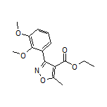 Ethyl 3-(2,3-Dimethoxyphenyl)-5-methylisoxazole-4-carboxylate