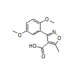 3-(2,5-Dimethoxyphenyl)-5-methylisoxazole-4-carboxylic Acid