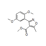 Methyl 3-(2,5-Dimethoxyphenyl)-5-methylisoxazole-4-carboxylate