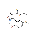 Ethyl 3-(2,5-Dimethoxyphenyl)-5-methylisoxazole-4-carboxylate