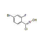 4-Bromo-2-fluoro-N-hydroxybenzimidoyl Chloride