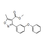 Methyl 5-Methyl-3-(3-phenoxyphenyl)isoxazole-4-carboxylate