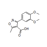 3-(3,4-Dimethoxyphenyl)-5-methylisoxazole-4-carboxylic Acid