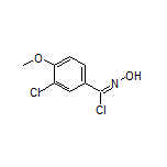 3-Chloro-N-hydroxy-4-methoxybenzimidoyl Chloride