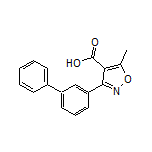 3-(3-Biphenylyl)-5-methylisoxazole-4-carboxylic Acid