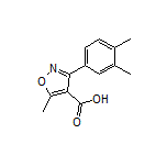 3-(3,4-Dimethylphenyl)-5-methylisoxazole-4-carboxylic Acid