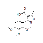 5-Methyl-3-(2,3,4-trimethoxyphenyl)isoxazole-4-carboxylic Acid