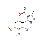 Methyl 5-Methyl-3-(2,3,4-trimethoxyphenyl)isoxazole-4-carboxylate