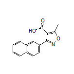 5-Methyl-3-(2-naphthyl)isoxazole-4-carboxylic Acid