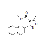 Methyl 5-Methyl-3-(2-naphthyl)isoxazole-4-carboxylate