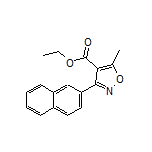 Ethyl 5-Methyl-3-(2-naphthyl)isoxazole-4-carboxylate