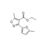 Ethyl 5-Methyl-3-(5-methyl-2-thienyl)isoxazole-4-carboxylate