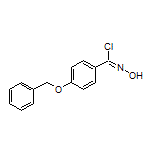 4-(Benzyloxy)-N-hydroxybenzimidoyl Chloride