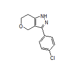 3-(4-Chlorophenyl)-1,4,6,7-tetrahydropyrano[4,3-c]pyrazole