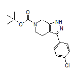 6-Boc-3-(4-chlorophenyl)-4,5,6,7-tetrahydro-1H-pyrazolo[3,4-c]pyridine