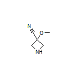 3-Methoxyazetidine-3-carbonitrile