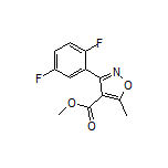 Methyl 3-(2,5-Difluorophenyl)-5-methylisoxazole-4-carboxylate