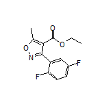 Ethyl 3-(2,5-Difluorophenyl)-5-methylisoxazole-4-carboxylate