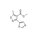 Methyl 5-Methyl-3-(5-thiazolyl)isoxazole-4-carboxylate