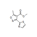 Methyl 5-Methyl-3-(2-thiazolyl)isoxazole-4-carboxylate