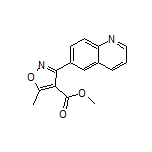 Methyl 5-Methyl-3-(6-quinolyl)isoxazole-4-carboxylate