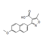 3-(6-Methoxy-2-naphthyl)-5-methylisoxazole-4-carboxylic Acid