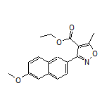 Ethyl 3-(6-Methoxy-2-naphthayl)-5-methylisoxazole-4-carboxylate