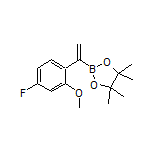 1-(4-Fluoro-2-methoxyphenyl)vinylboronic Acid Pinacol Ester