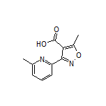 5-Methyl-3-(6-methyl-2-pyridyl)isoxazole-4-carboxylic Acid