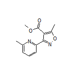 Methyl 5-Methyl-3-(6-methyl-2-pyridyl)isoxazole-4-carboxylate