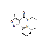 Ethyl 5-Methyl-3-(6-methyl-2-pyridyl)isoxazole-4-carboxylate