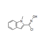 N-Hydroxy-1-methyl-1H-indole-2-carbimidoyl Chloride