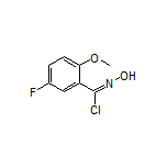 5-Fluoro-N-hydroxy-2-methoxybenzimidoyl Chloride