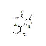 3-(3-Chloro-2-pyridyl)-5-methylisoxazole-4-carboxylic Acid