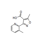 5-Methyl-3-(3-methyl-2-pyridyl)isoxazole-4-carboxylic Acid