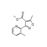 Methyl 5-Methyl-3-(3-methyl-2-pyridyl)isoxazole-4-carboxylate