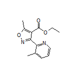 Ethyl 5-Methyl-3-(3-methyl-2-pyridyl)isoxazole-4-carboxylate