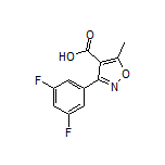 3-(3,5-Difluorophenyl)-5-methylisoxazole-4-carboxylic Acid