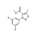 Methyl 3-(3,5-Difluorophenyl)-5-methylisoxazole-4-carboxylate