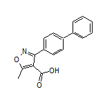 3-(4-Biphenylyl)-5-methylisoxazole-4-carboxylic Acid