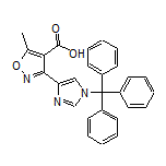 5-Methyl-3-(1-trityl-4-imidazolyl)isoxazole-4-carboxylic Acid