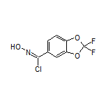 2,2-Difluoro-N-hydroxybenzo[d][1,3]dioxole-5-carbimidoyl Chloride