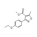 Methyl 3-(4-Ethoxyphenyl)-5-methylisoxazole-4-carboxylate